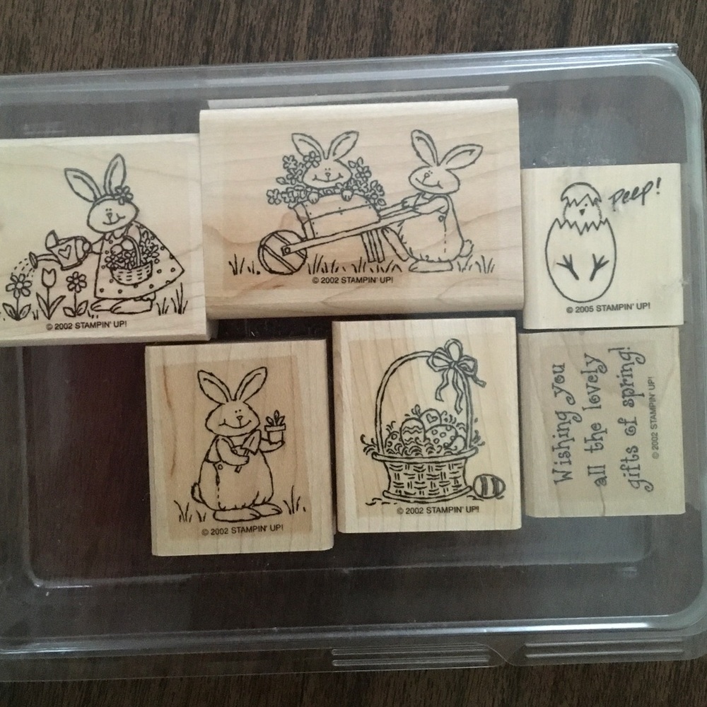 STAMPIN’ UP! Spring Gifts Easter Set Of 6 Stamps